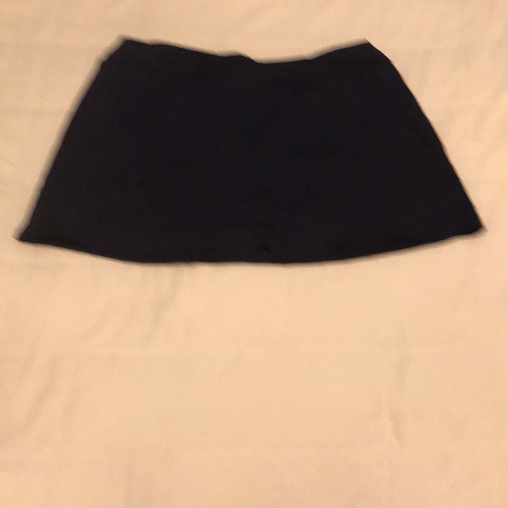 Land’s End Navy Swim Mini Skirt
